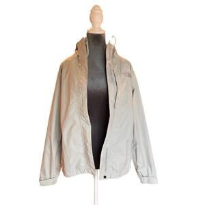 The North Face Women’s Windbreaker Coat Jacket, Hooded, Tan/Cream, Small